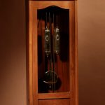 Art Deco Gustav Becker German Walnut Longcase Clock Circa 1920 art deco Antique Clocks