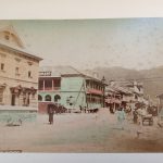 Album of 24 Photographs JAPAN c1900 Meiji Period Hand Coloured Nagasaki Kyoto Kobe Rare Street Scenes Japan pattern Antique Art
