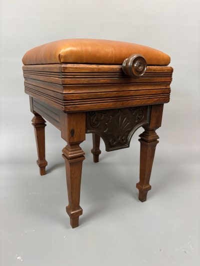 Adjustable Piano Stool by Brooks
