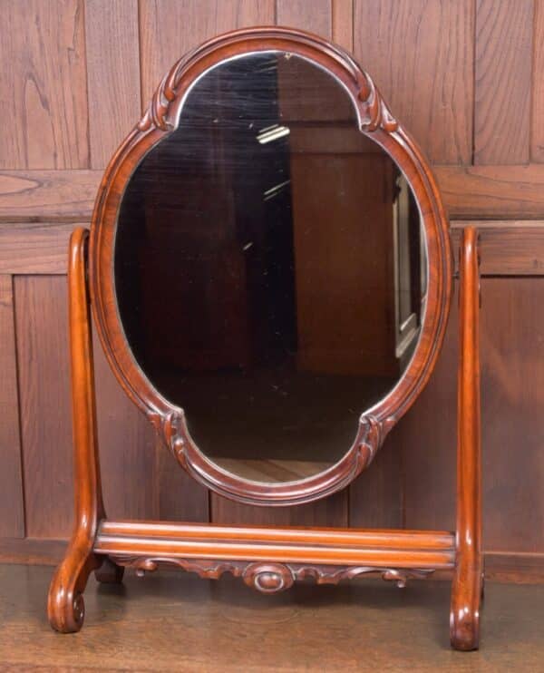 Victorian Carved Mahogany Cheval Mirror SAI1951