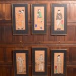 Set Of 6 Water Colours SAI2395 Antique Art