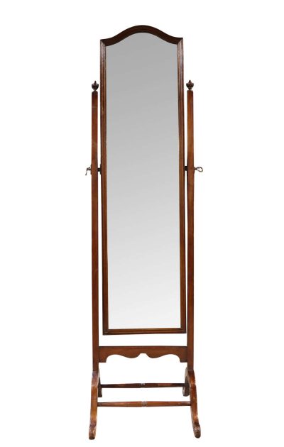 Edwardian Cheval Mirror