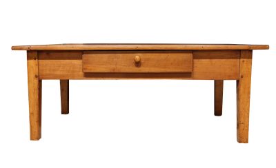 French Farmhouse Cherrywood Coffee Table - circa 1900