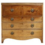 George III Secretaire Chest Antique Chest Of Drawers