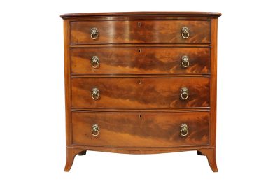 Victorian Mahogany Bowfronted Chest of Drawers