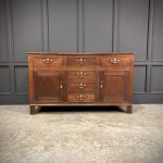 18th Century Oak Sideboard Antique dresser base Antique Furniture