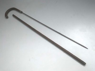 PARTRIDGE WOOD WALKING STICK SWORD STICK