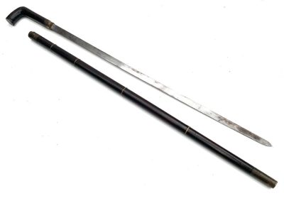 Gentleman’s walking stick sword stick Victorian