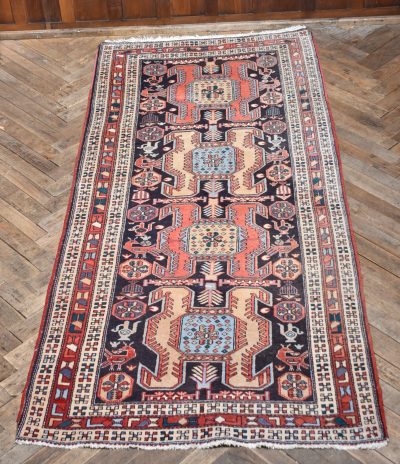 Vintage Hand Knotted Wool Rug SAI3807