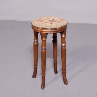 Tall George III Circular Stool