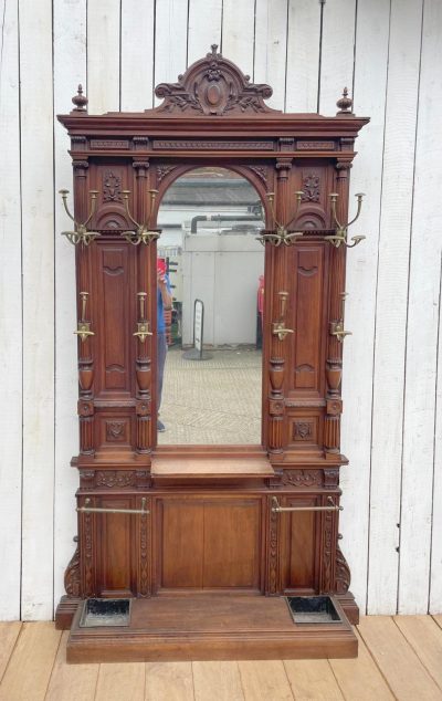 French Oak Hallstand Circa 1880