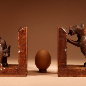 An Amusing Pair Of Black Forest Bookends.