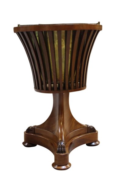 Early 19th Century Dutch Empire Style Mahogany Jardinière Bucket, c.1830