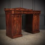 Flame Mahogany Pedestal Sideboard sideboard Antique Furniture