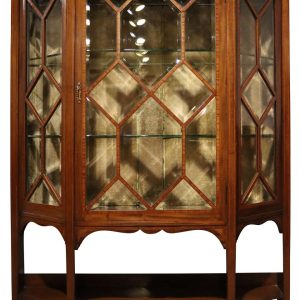 Quality Edwardian Mahogany Display Case