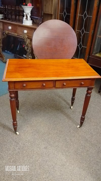 Antique Side Writing Dressing Table