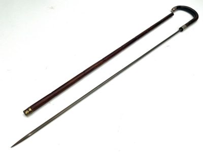 GENTLEMAN'S WALKING STICK SWORD STICK  BY KENDAL