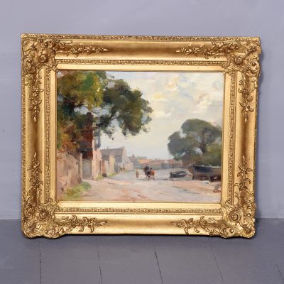 William Millar Fraser Oil Painting of Blackely in Norfolk