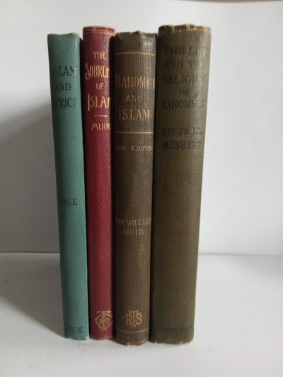 4 RARE Orientalist Books 1895-1925 Islamic Arabia Mecca Islam Quran with illustrations