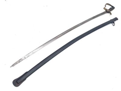GERMAN SWORD & SCABBARD 2WW