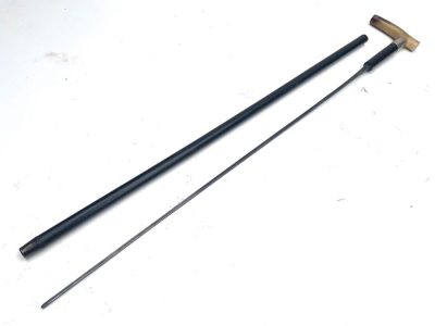 GENT’S EBONY & HORN WALKING STICK SWORD STICK