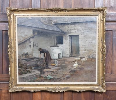Ralph Dorrance Oil On Canvas SAI3865