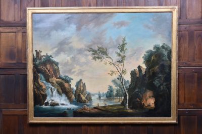 18th Century Oil On Canvas SAI3870