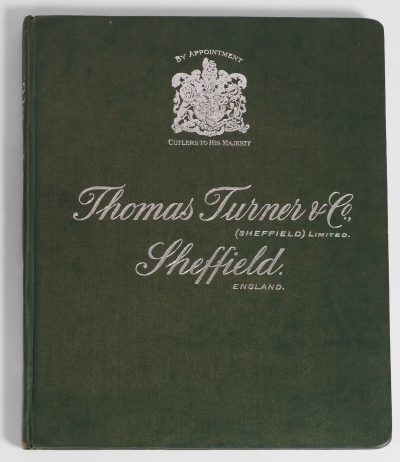 Thomas Turner & Co. Sheffield England Cutlery Catalogue(1925)