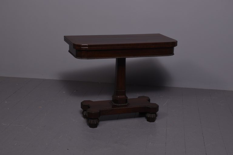 Early Victorian rosewood games table Games Table Antique Tables Early Victorian rosewood games table
