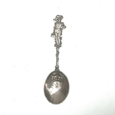 REPOUSSE SPOON BY BERTHOLD HERMAN MULLER Antique Silver REPOUSSE SPOON BY BERTHOLD HERMAN MULLER