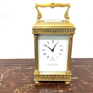 MAPPIN & WEBB CARRIAGE CLOCK