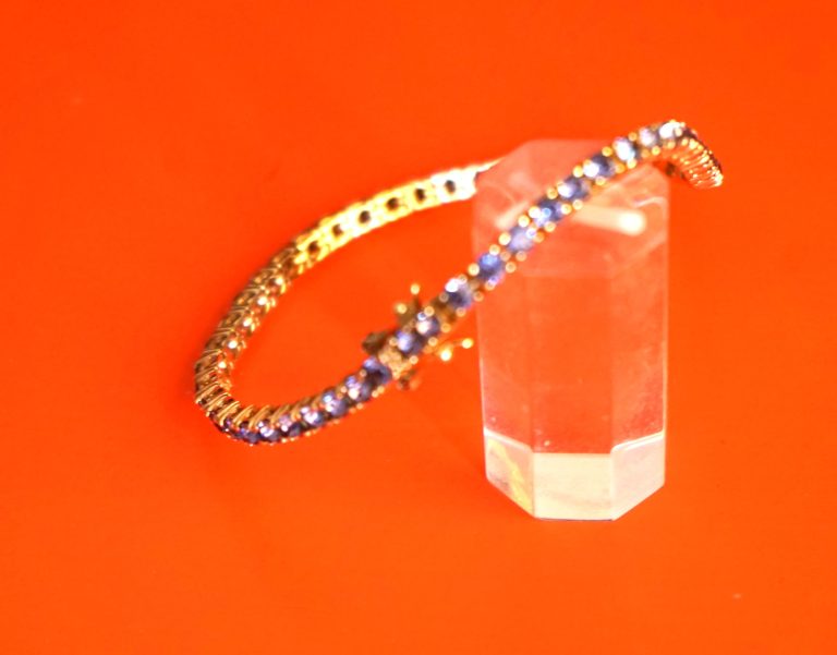 Joan Rivers Crystal Tennis Bracelet