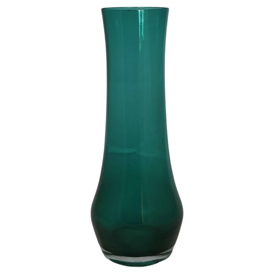 1960s Green Glass Vase by Tamara Aladin for Riihimäen Lasi Oy