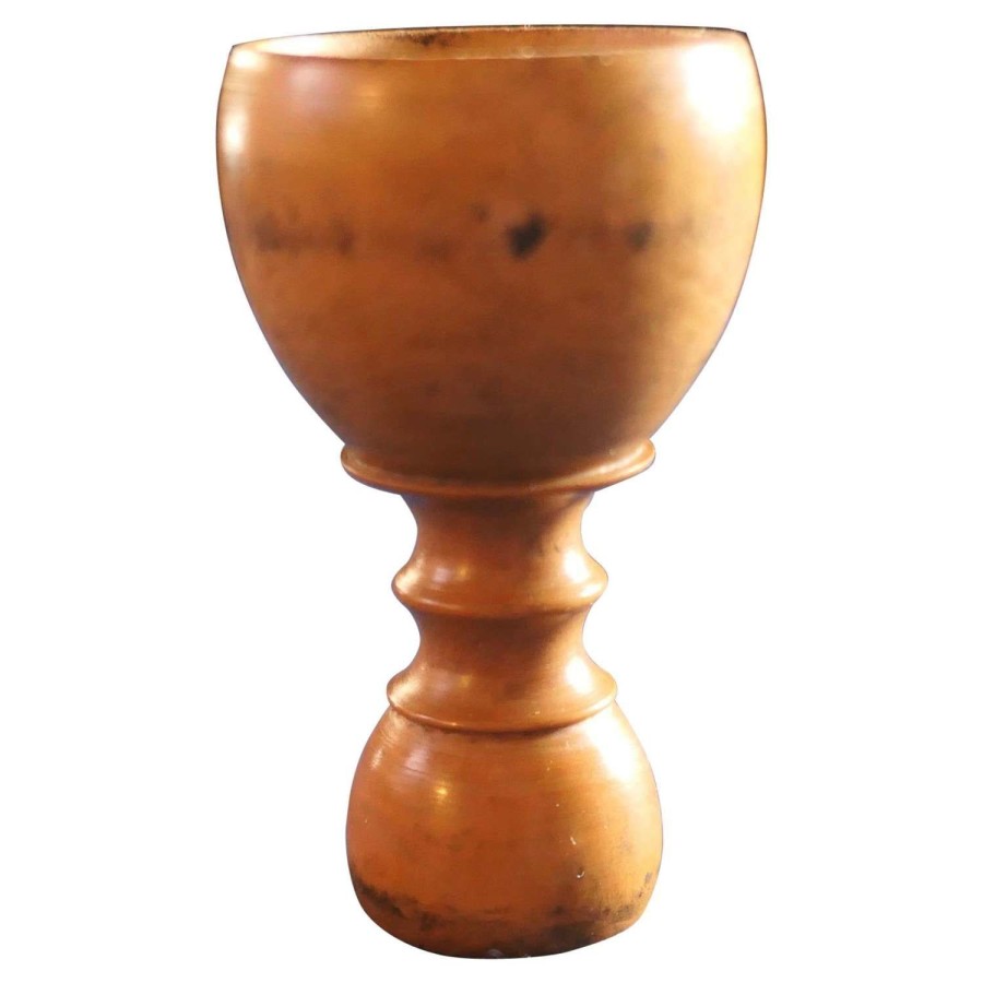 19th Century Treen Apothecary’s Double Measure in Sycamore