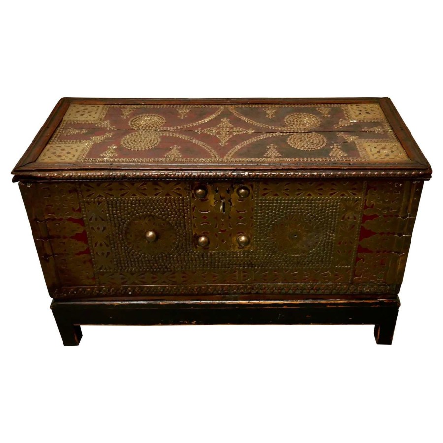 19th Century Zanzibar Trunk