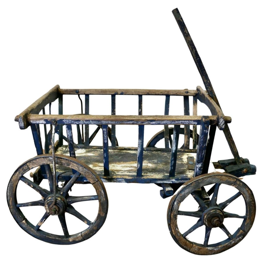 A 19th Century Market Garden Hand Cart or “Dog Cart”