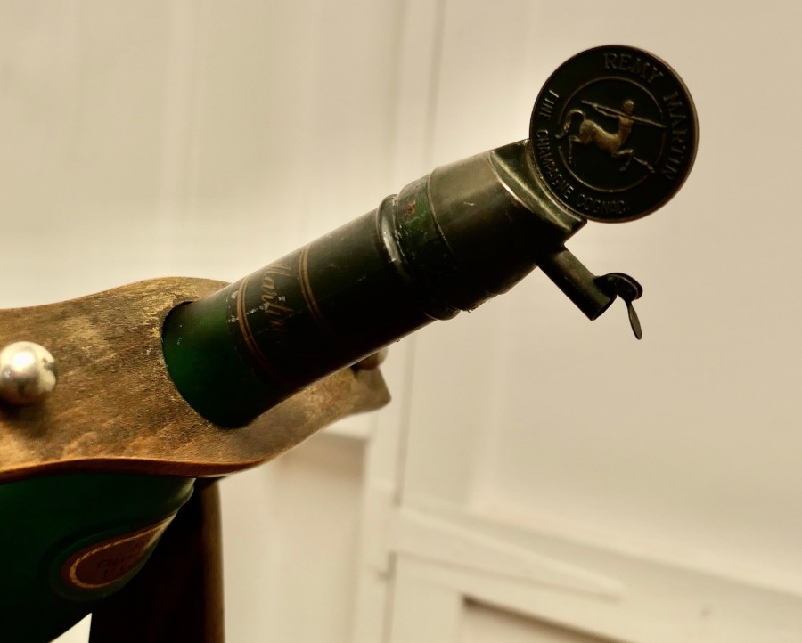 A Rare Vintage Remy Martin 3 Litre Bottle with Original Cradle Pouring - Image 10