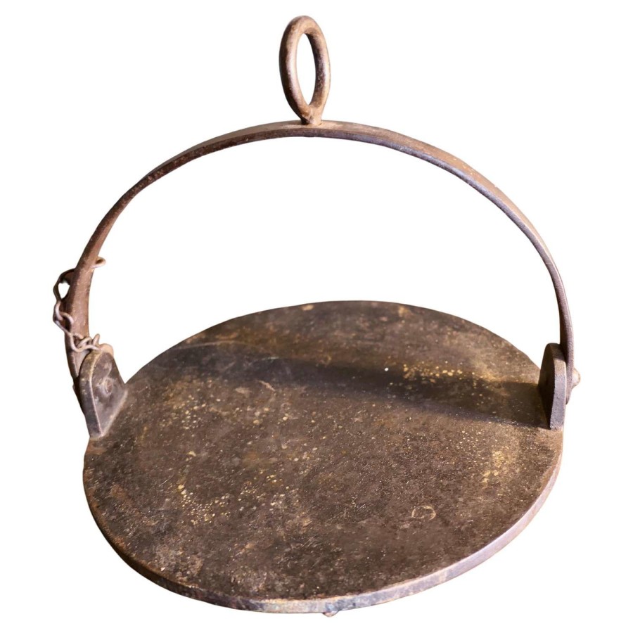 A Traditional Welsh Plate Pancake Griddle/Girdle Traditional 10” Iron
