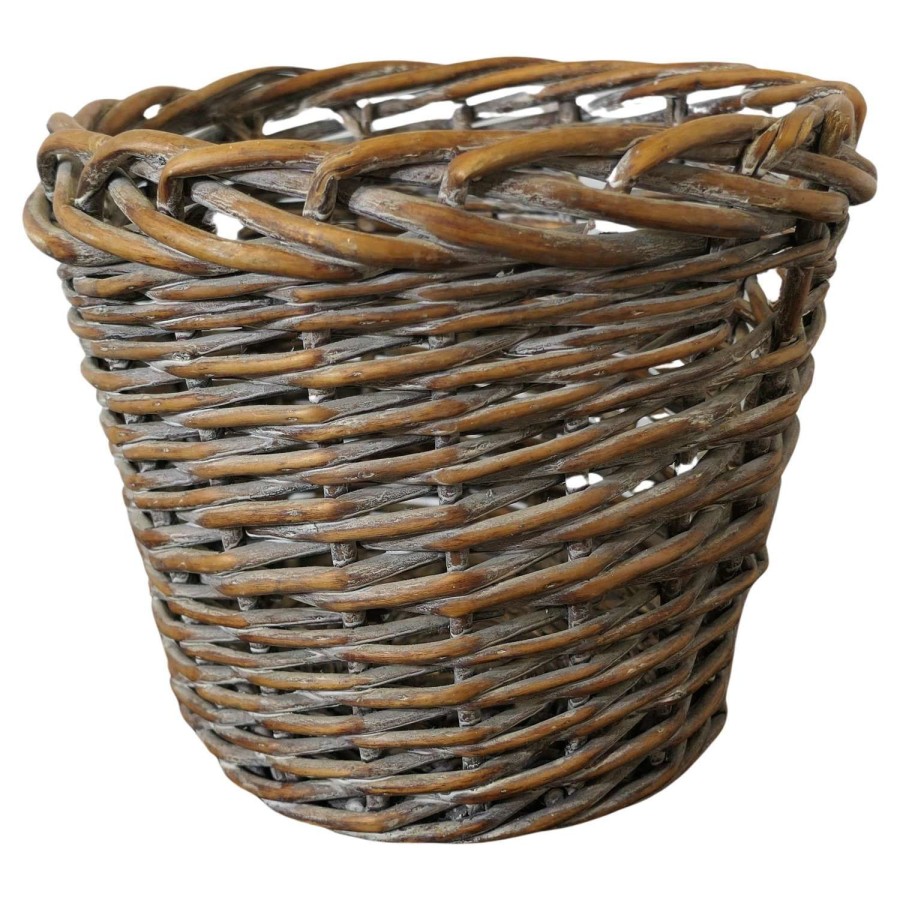 Antique Wicker Waste Paper Basket This is an excellent example