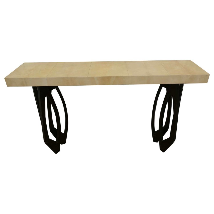 Art Deco Inspired Console Table by R%26Y Augousti Design the Table Is a Handmade