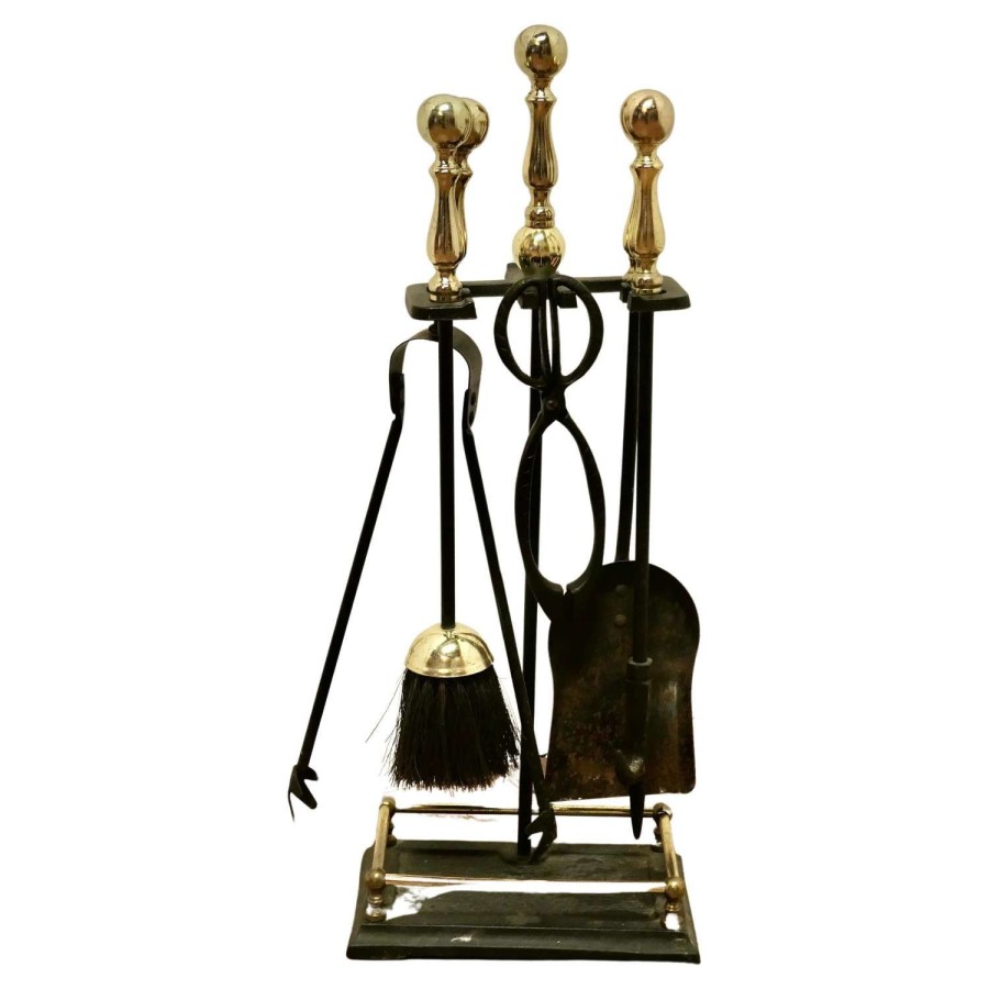 Attractive Fireside Companion Set, Fireside Tools