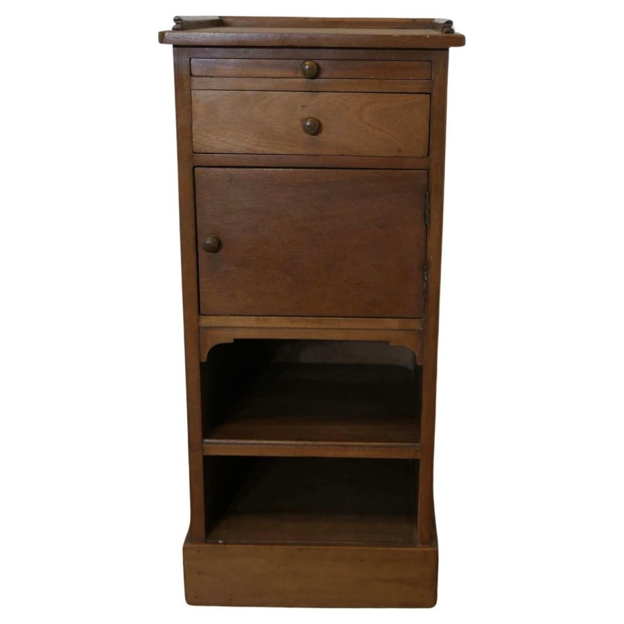 Bedside Cupboard with Brushing Slide