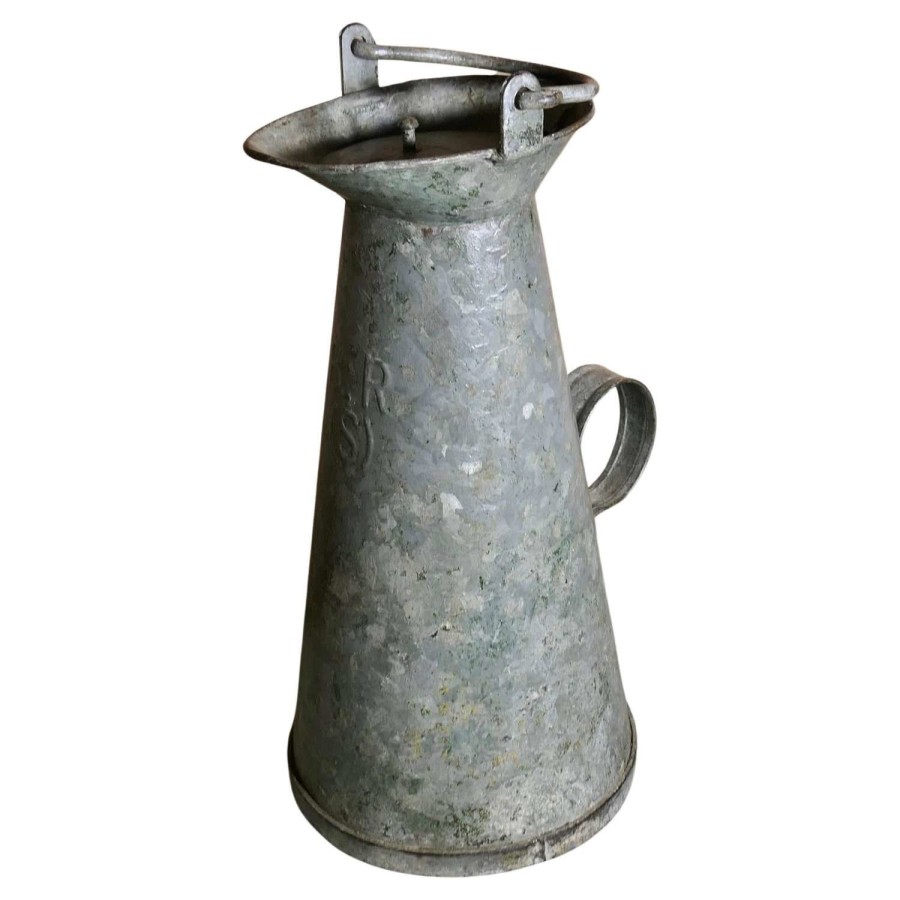 British Rail (S) Galvanised Water Jug A handsome piece, tall and coni