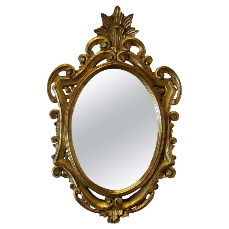 French Gilt Wall Mirror
