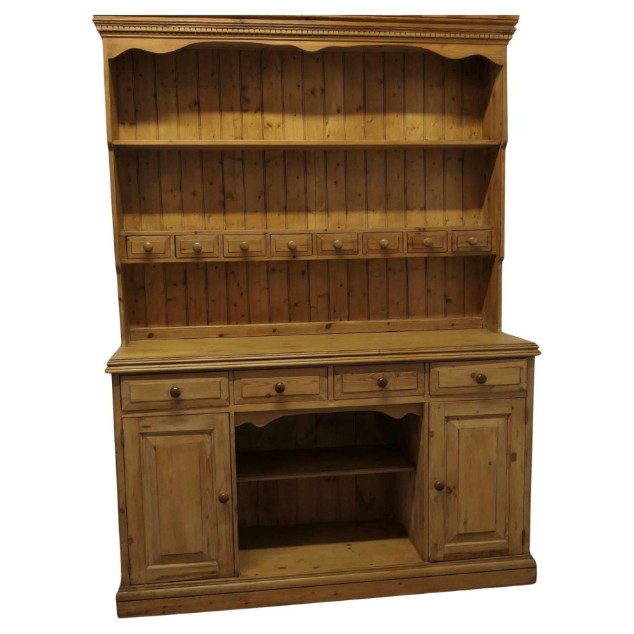 Genuine Farmhouse Country Kitchen Pine Dresser