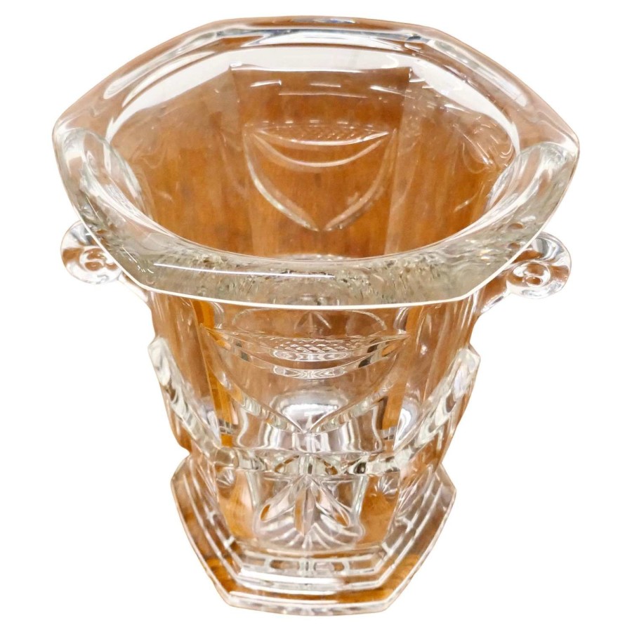 Hand Cut Crystal Champaign Ice Bucket, Wine Cooler