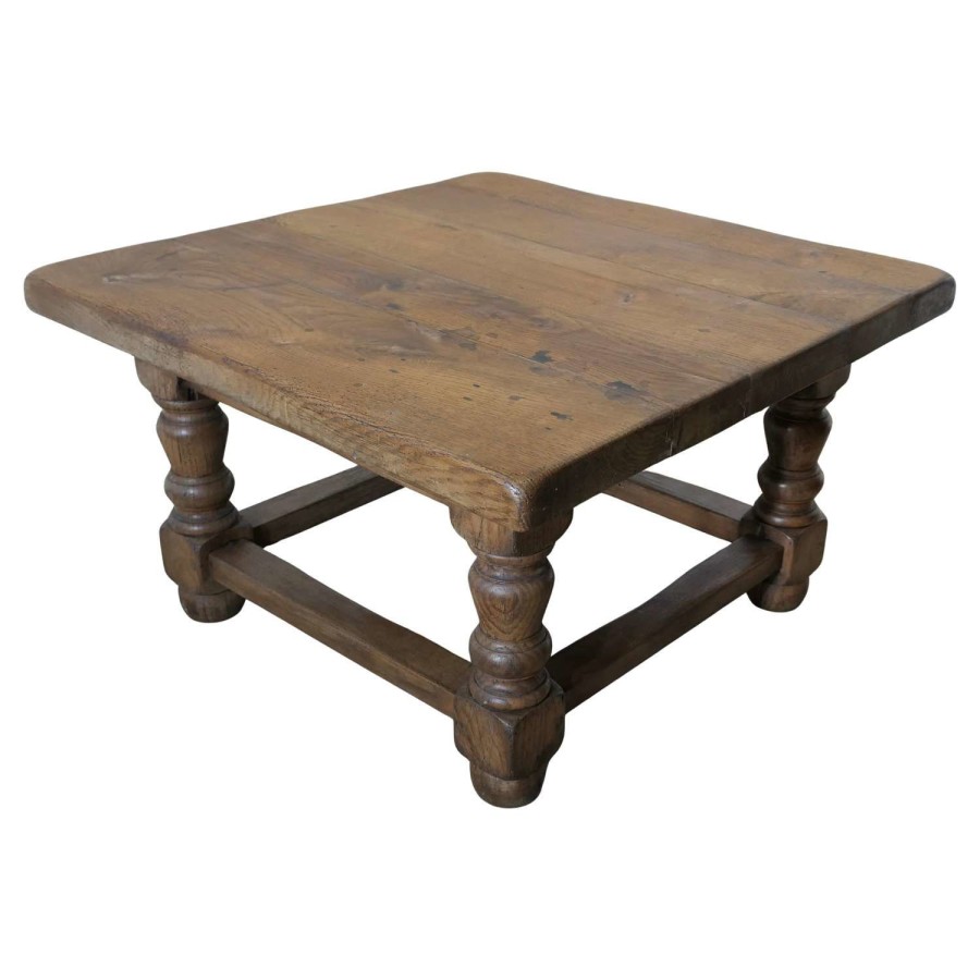 Heavy Oak Plank Farmhouse Coffee Table This is a good farmhouse style table