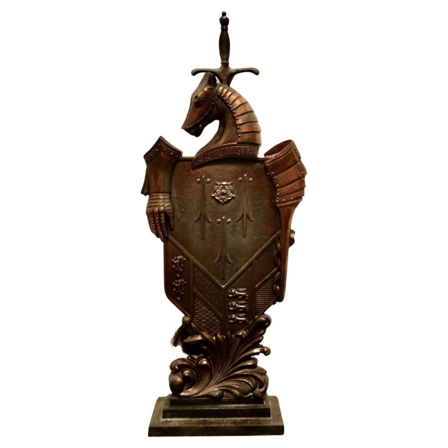 Iron Knight and Horse Armoured Companion Set, Fire Tools