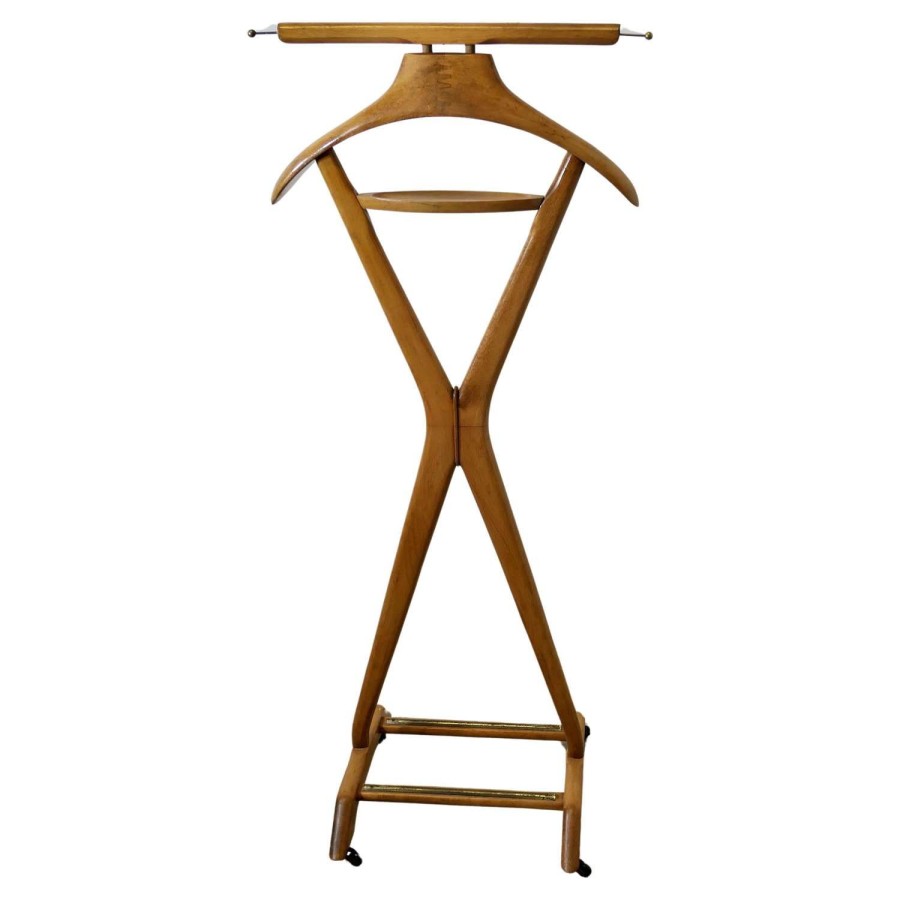 Mid Century Beech Gentleman’s Valet designed by Ico Parisi