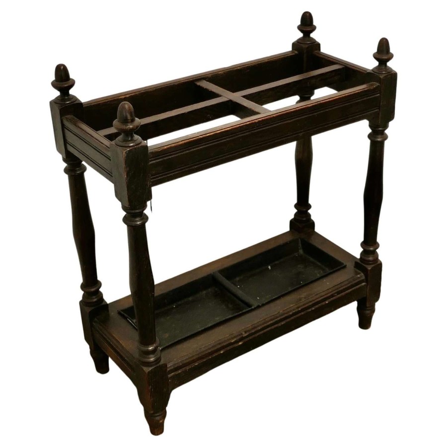 Oak Stick or Umbrella Hall Stand